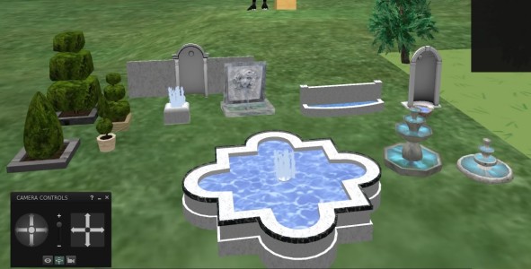 Fountains and Garden Design Elements