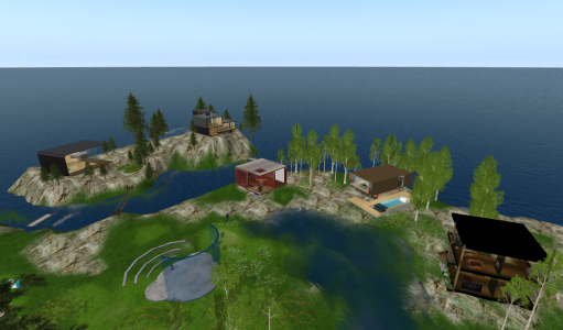 Second Life Island View