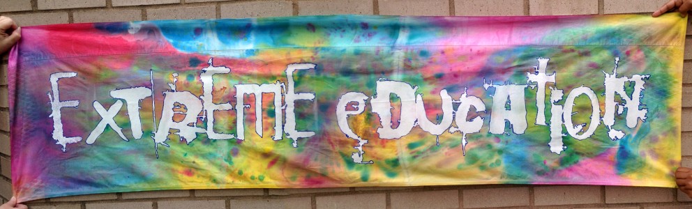 Extreme education banner